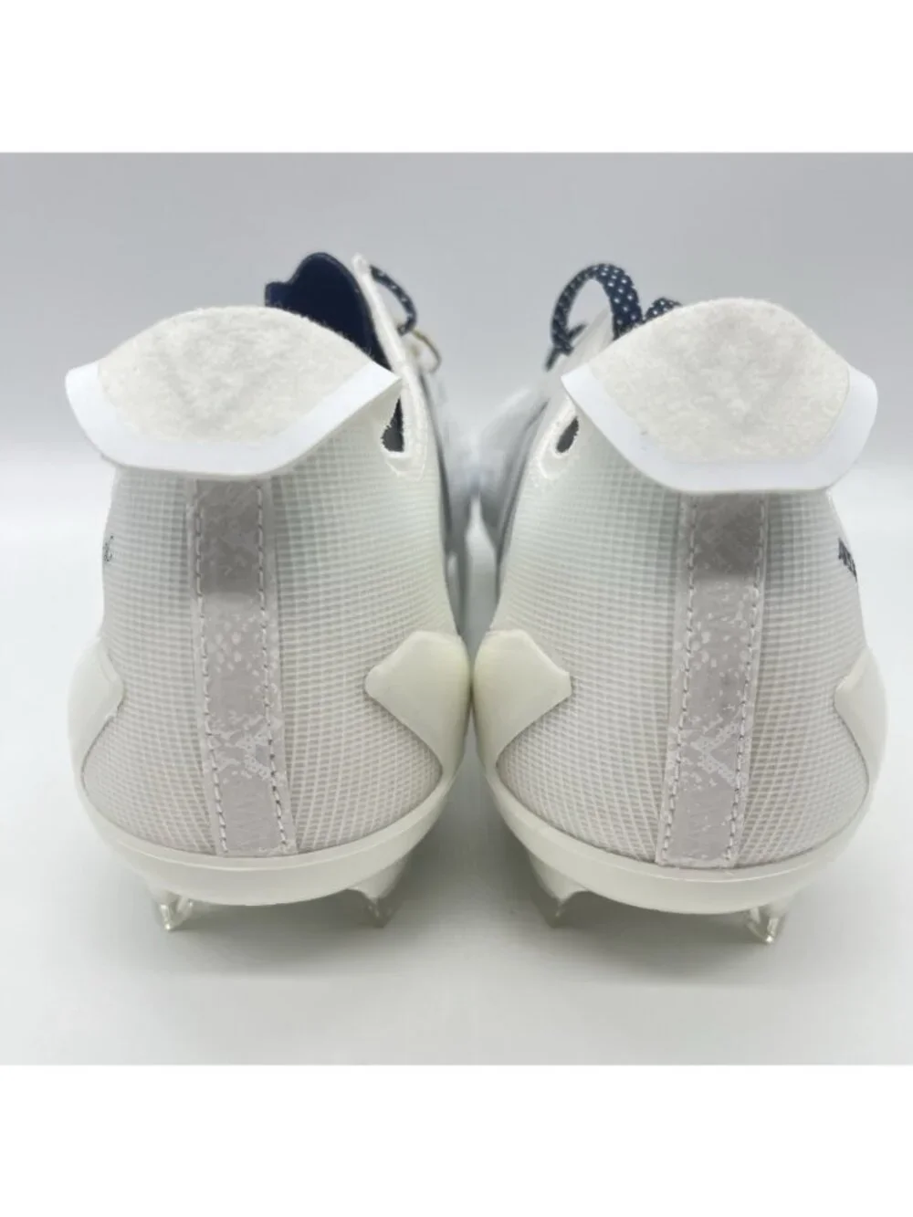 adidas Adizero Electric Men's Football Cleats White navy Blue Size 9 IE6290